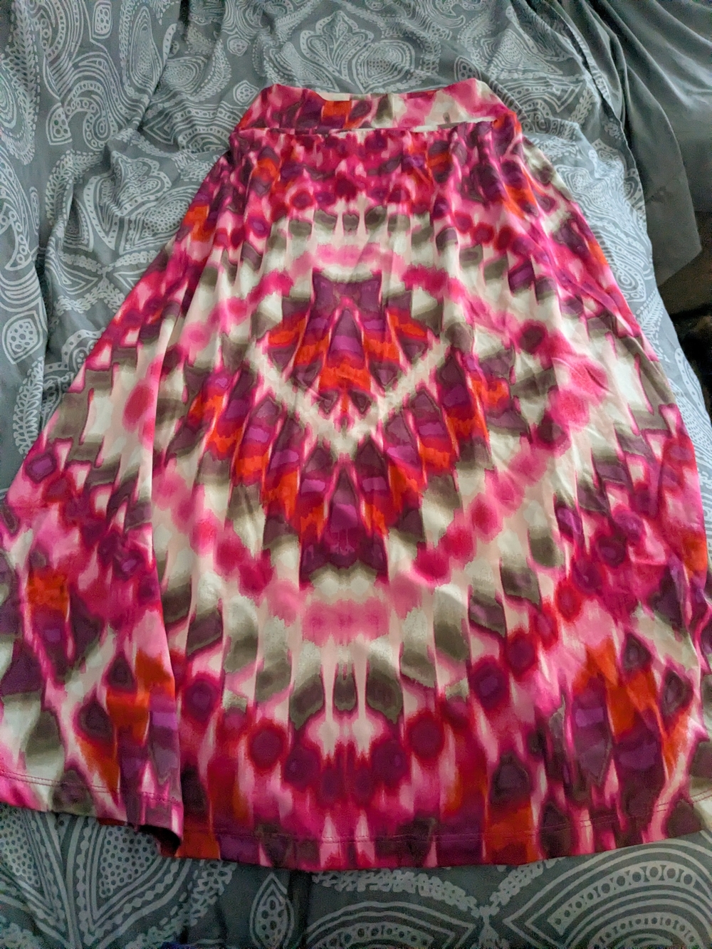 Free People Abstract Printed Skirt Size Medium